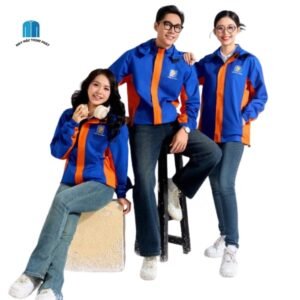 Ao khoac dong phuc cong ty Petrolimex mau xanh phoi cam (4)