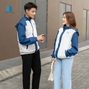 Ao khoac dong phuc trang xanh TH true milk (4)