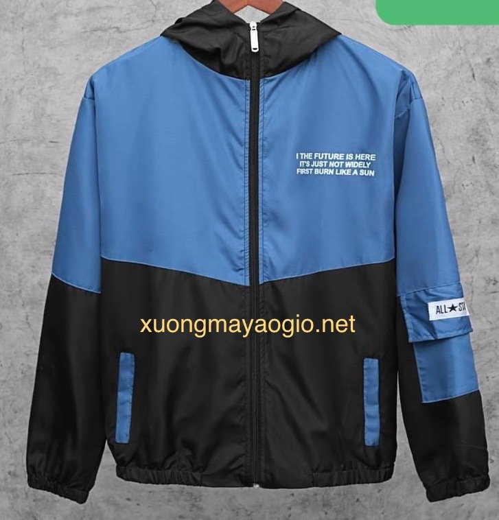 xuong may ao gio gia re Xưởng may áo gió giá rẻ theo yêu cầu đẹp nhất