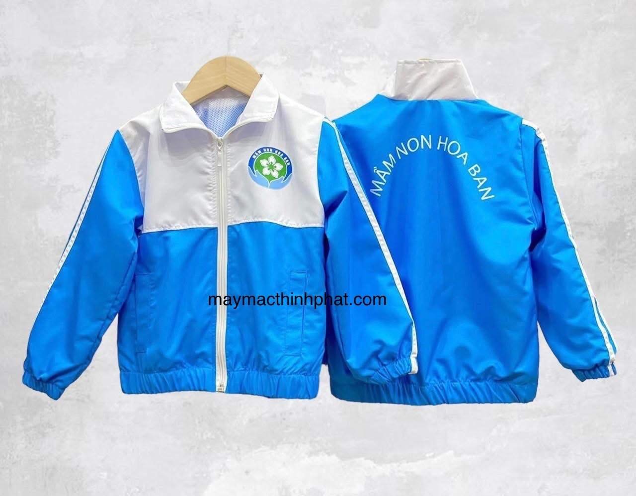 May áo gió áo khoác đồng phục học sinh May áo gió áo khoác đồng phục học sinh