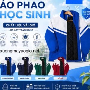 Mẫu đồng phục áo khoác học sinh