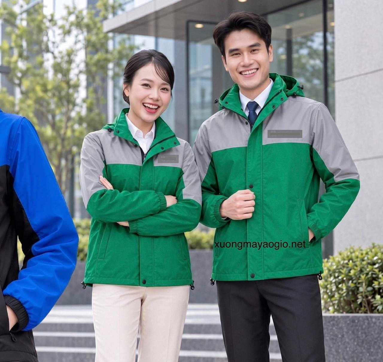 May áo khoác 2 lớp 3 lớp đẹp theo yêu cầu May áo khoác 2 lớp 3 lớp đẹp theo yêu cầu